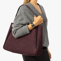 Derby Tote Bag - Merlot