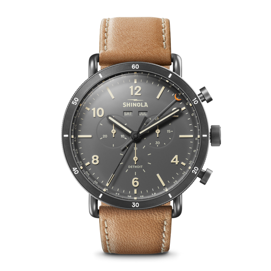 Canfield Sport Chronograph Watch - Cool Gray