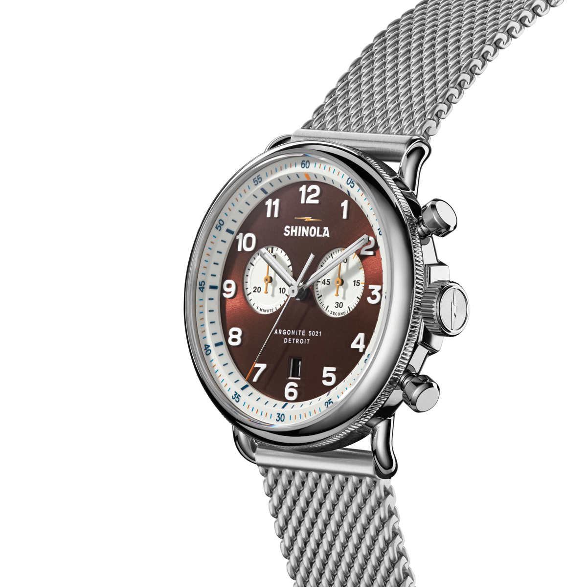 Canfield C56 Chronograph Watch - Whiskey