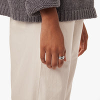 Signature Link Adjustable Ring - Sterling Silver