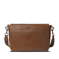 Canfield Relaxed Messenger Bag - Medium Brown