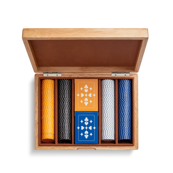 Lacquered Wood Poker Set | Shinola Lacquered Wood Poker Set | Shinola