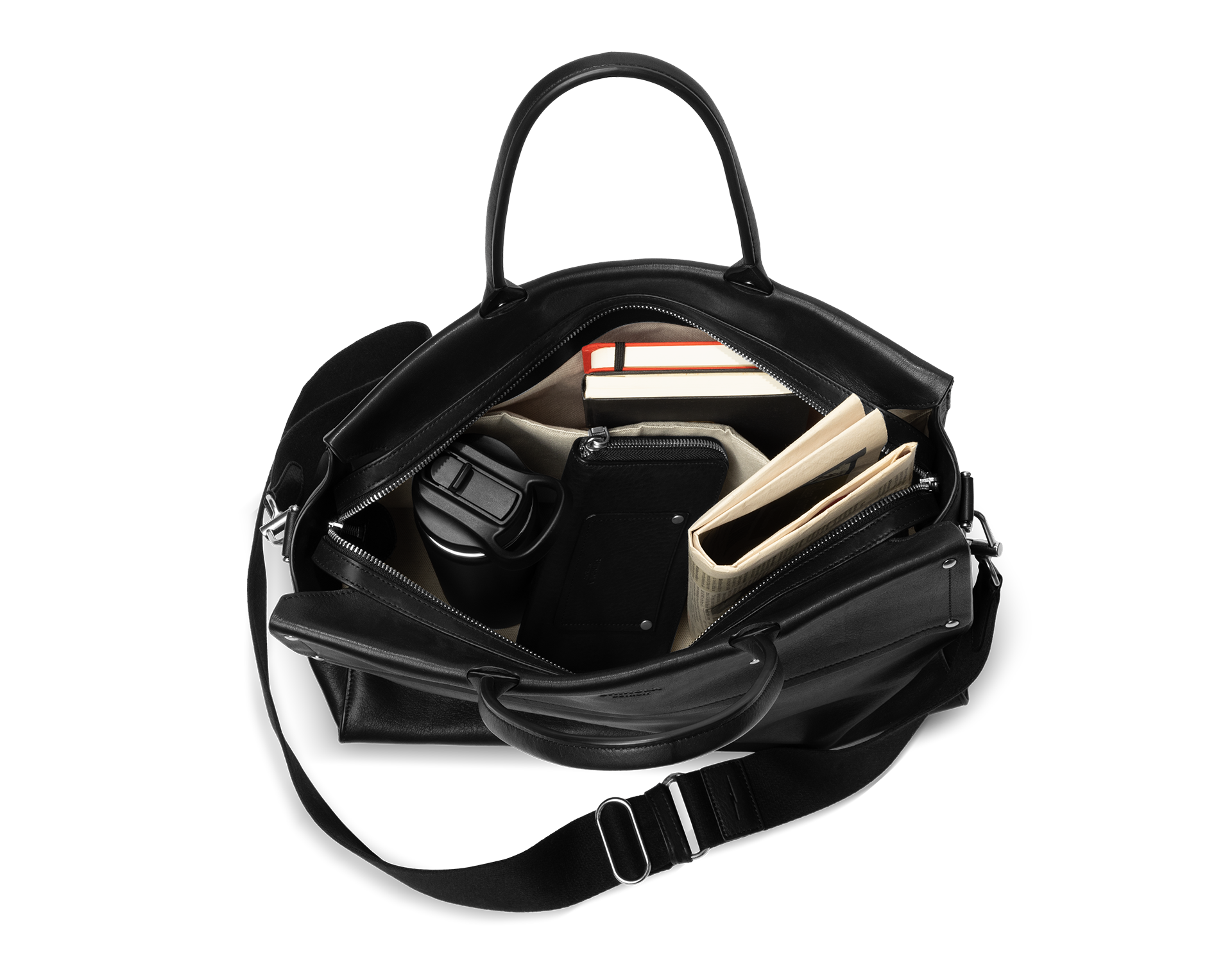 Large Satchel - Black
