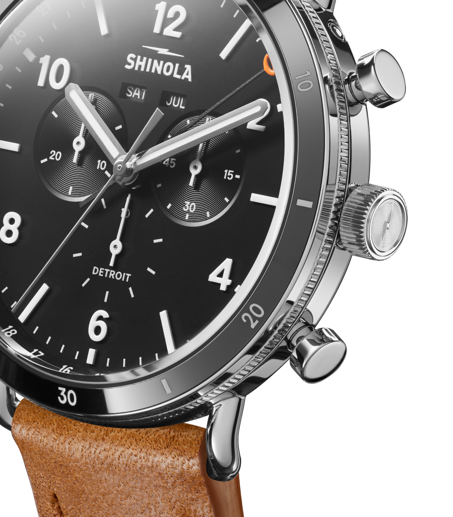 Canfield Sport Chronograph Watch - Black