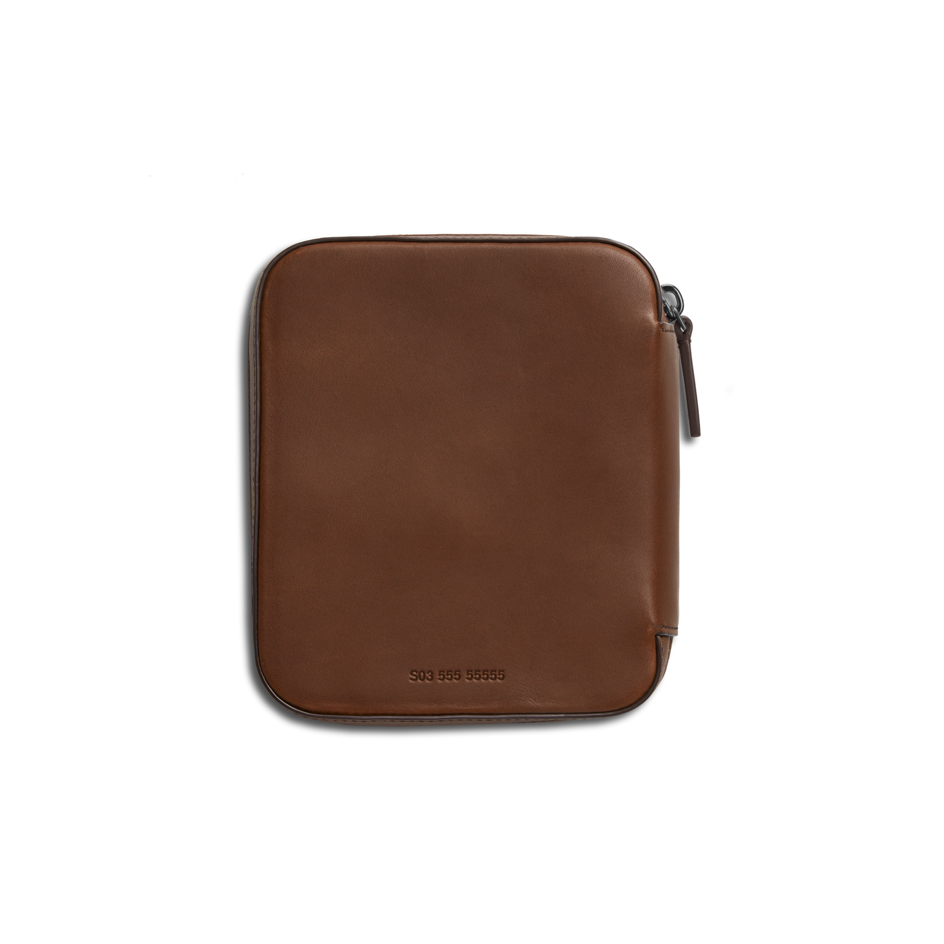 Four Watch Travel Case - Medium Brown