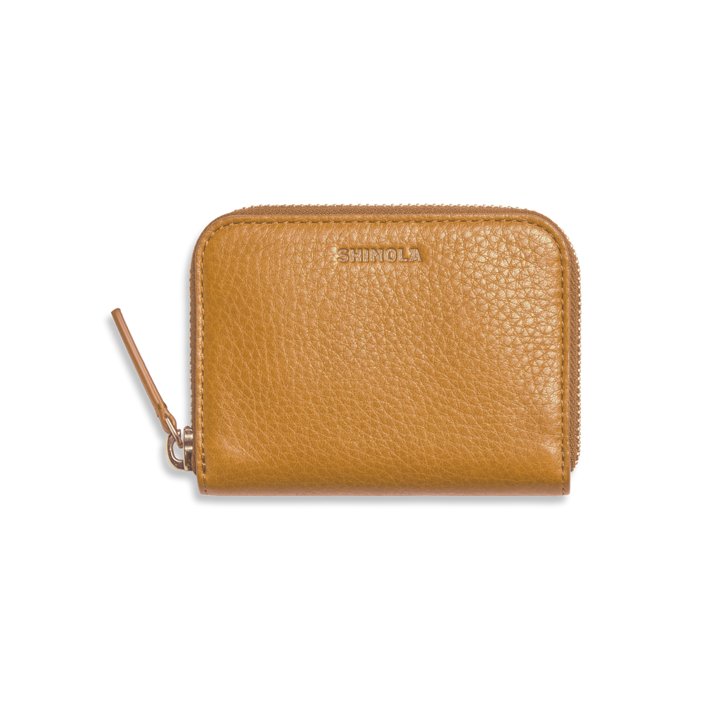 Small Zip Wallet - Honey