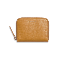 Small Zip Wallet - Honey