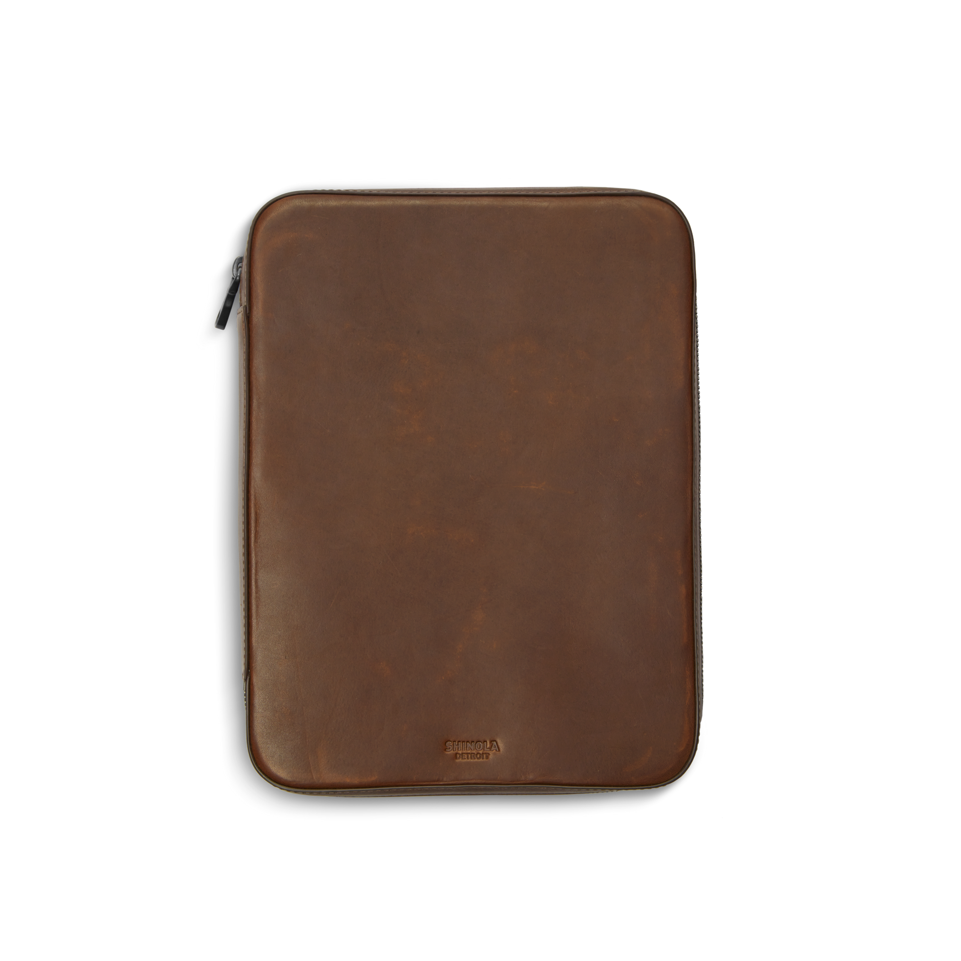 Tech Portfolio - Medium Brown