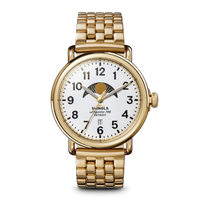 Runwell Moon Phase Watch - White