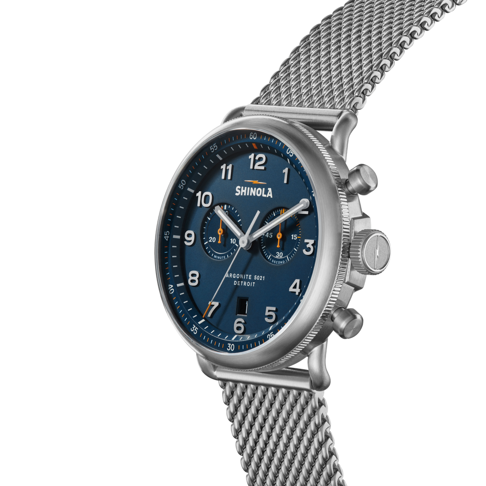 Canfield C56 Chronograph Watch - Continental Blue