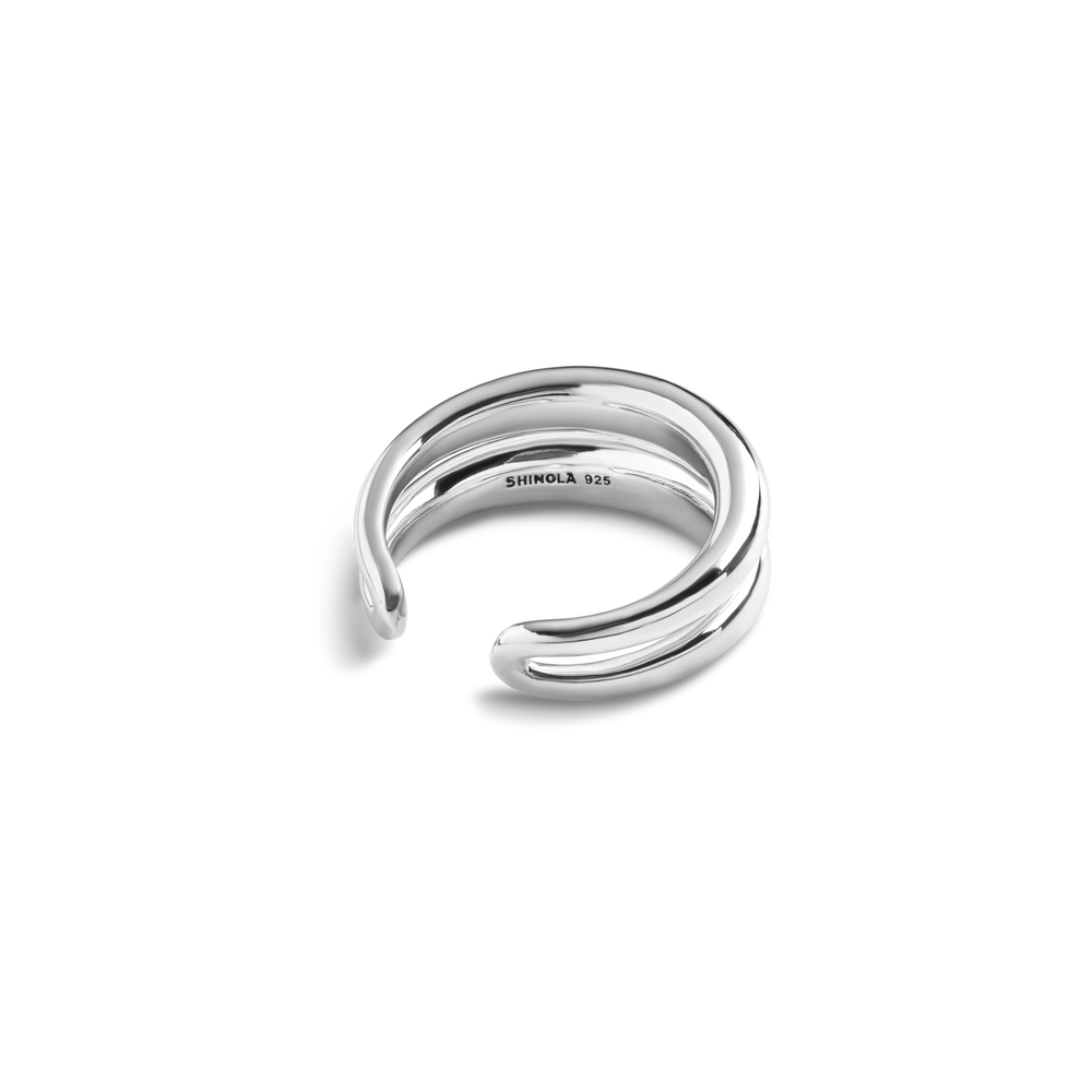 Signature Link Adjustable Ring - Sterling Silver