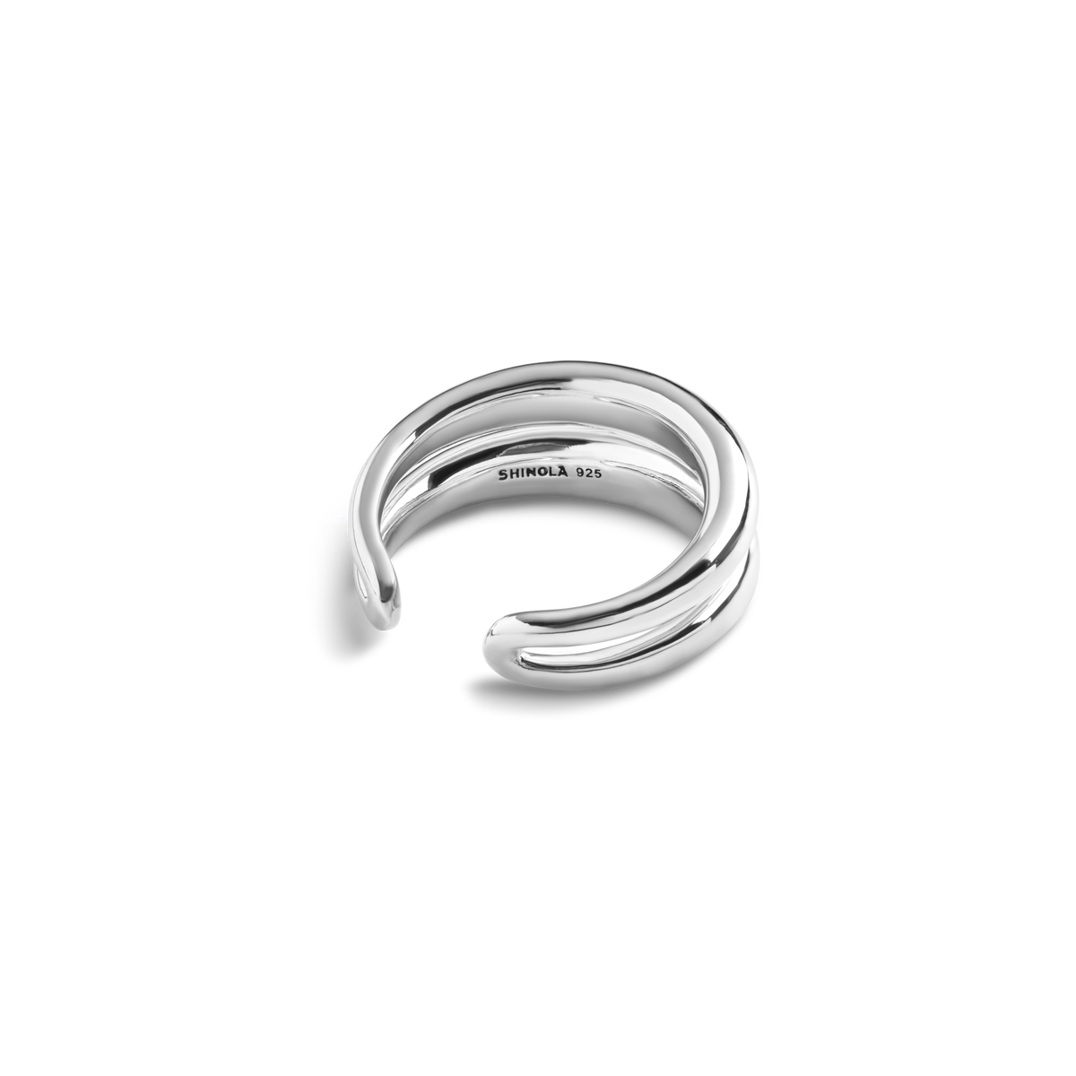 Signature Link Adjustable Ring - Sterling Silver