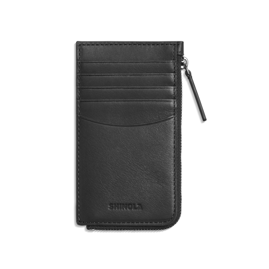 Zip Around Card Case - Black