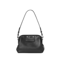 Rivet Frame Shoulder Bag - Black