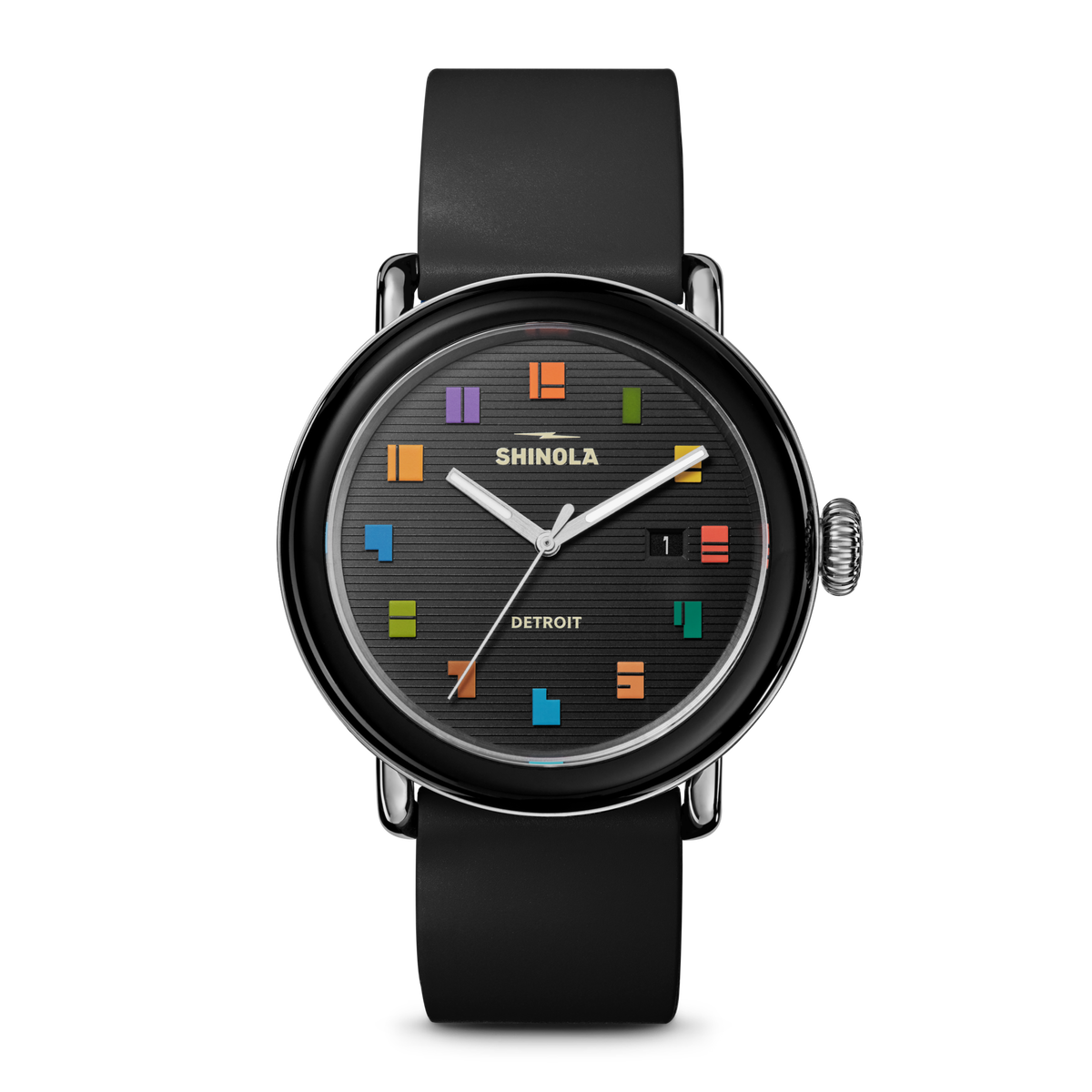 Detrola Watch - Black - Multi