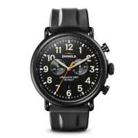 Runwell Chronograph Watch - Black