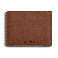 Slim Bifold Wallet - Medium Brown