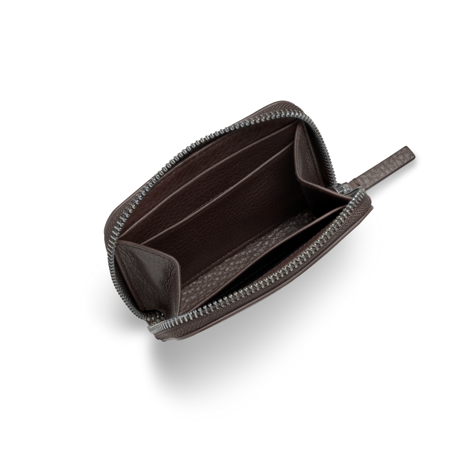 Small Zip Wallet - Espresso