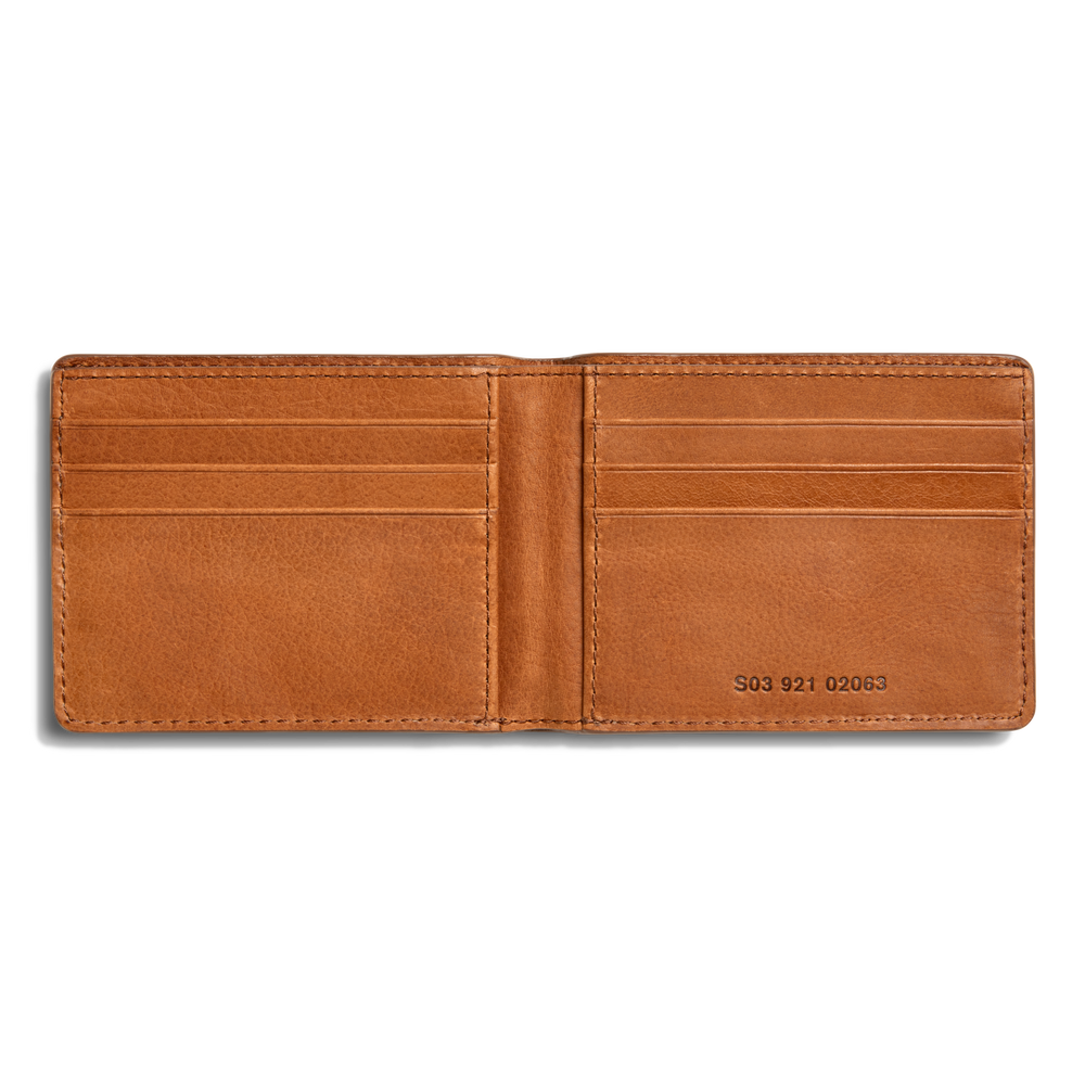 Slim Bifold Wallet - Tan