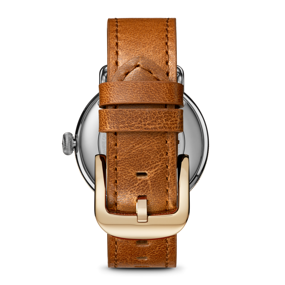 Canfield Watch -  MOP Tan Leather Strap