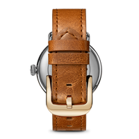 Canfield Watch -  MOP Tan Leather Strap