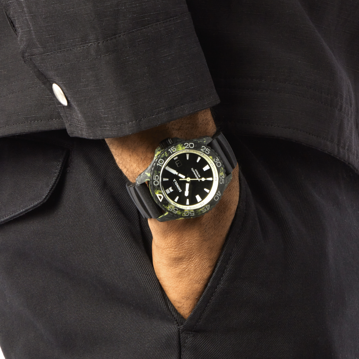 Forged Carbon Monster Watch