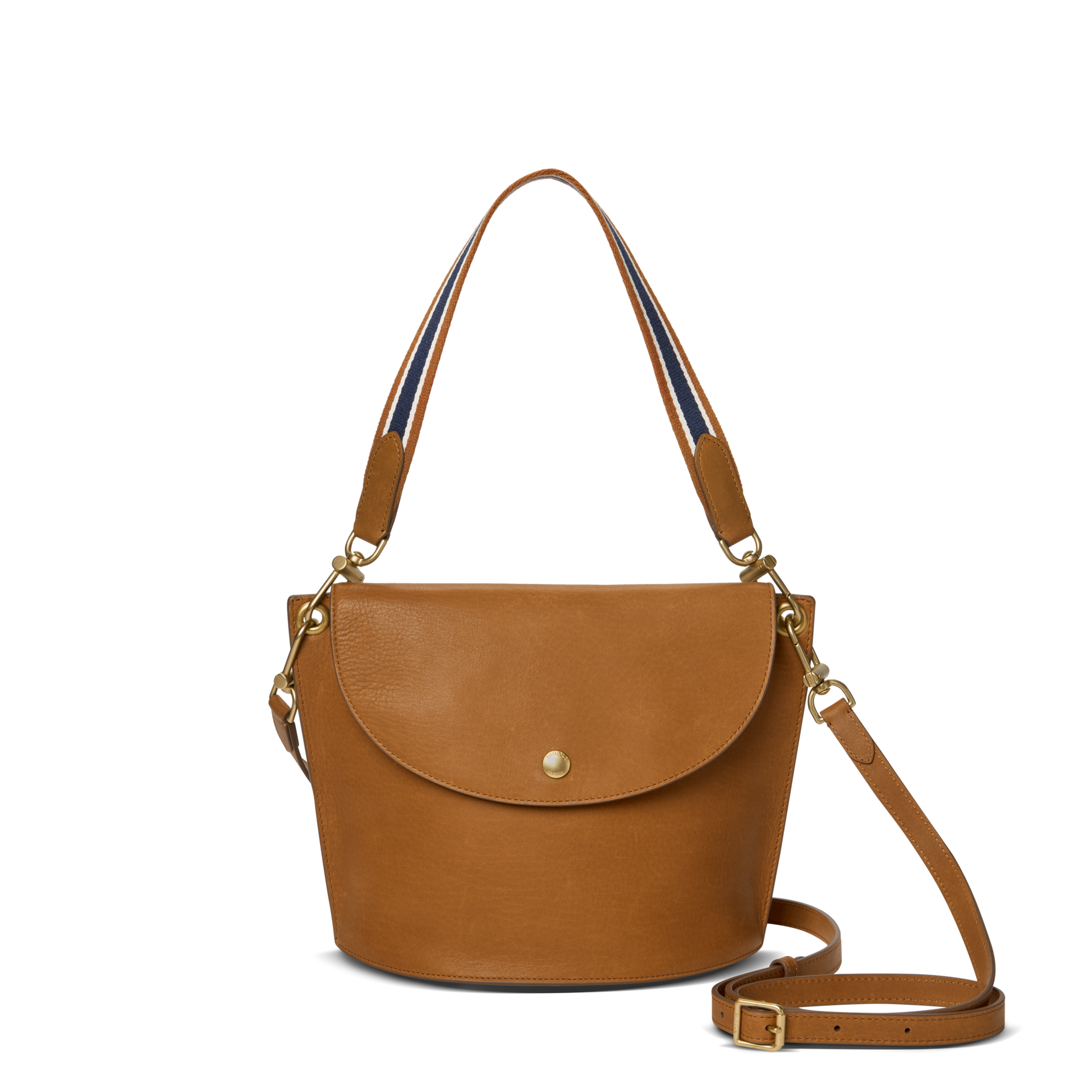 Convertible Birdy Bucket Bag - Tan