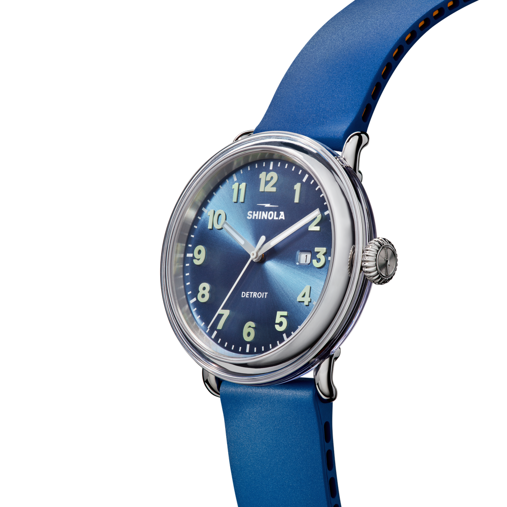 Detrola Watch - Denim Blue