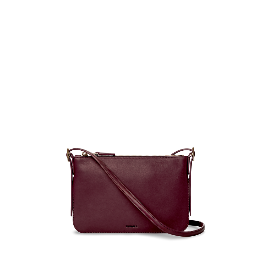 Small Bixby Crossbody - Merlot