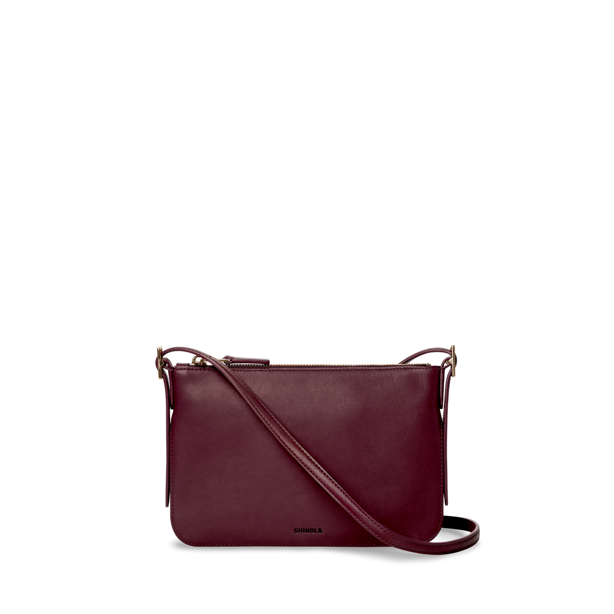 Small Bixby Crossbody - Merlot