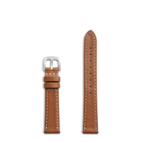 16mm Leather Watch Strap - Tan