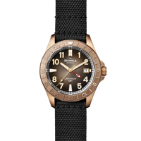 Bronze Monster GMT Automatic Watch - Dark Brown Degrade