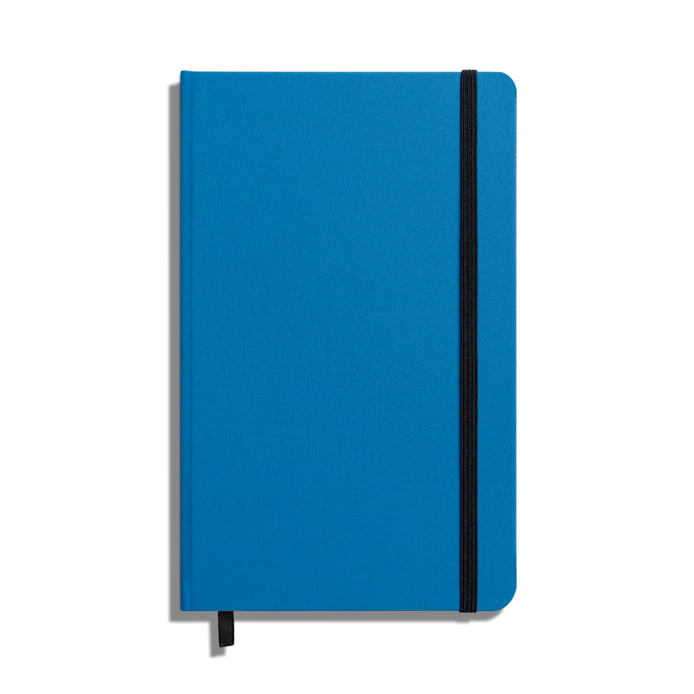 Medium Hard Ruled Journal - Cobalt