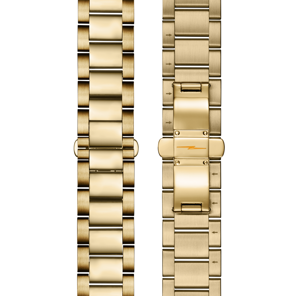 20mm Gold 3-Link Bracelet - PVD Gold