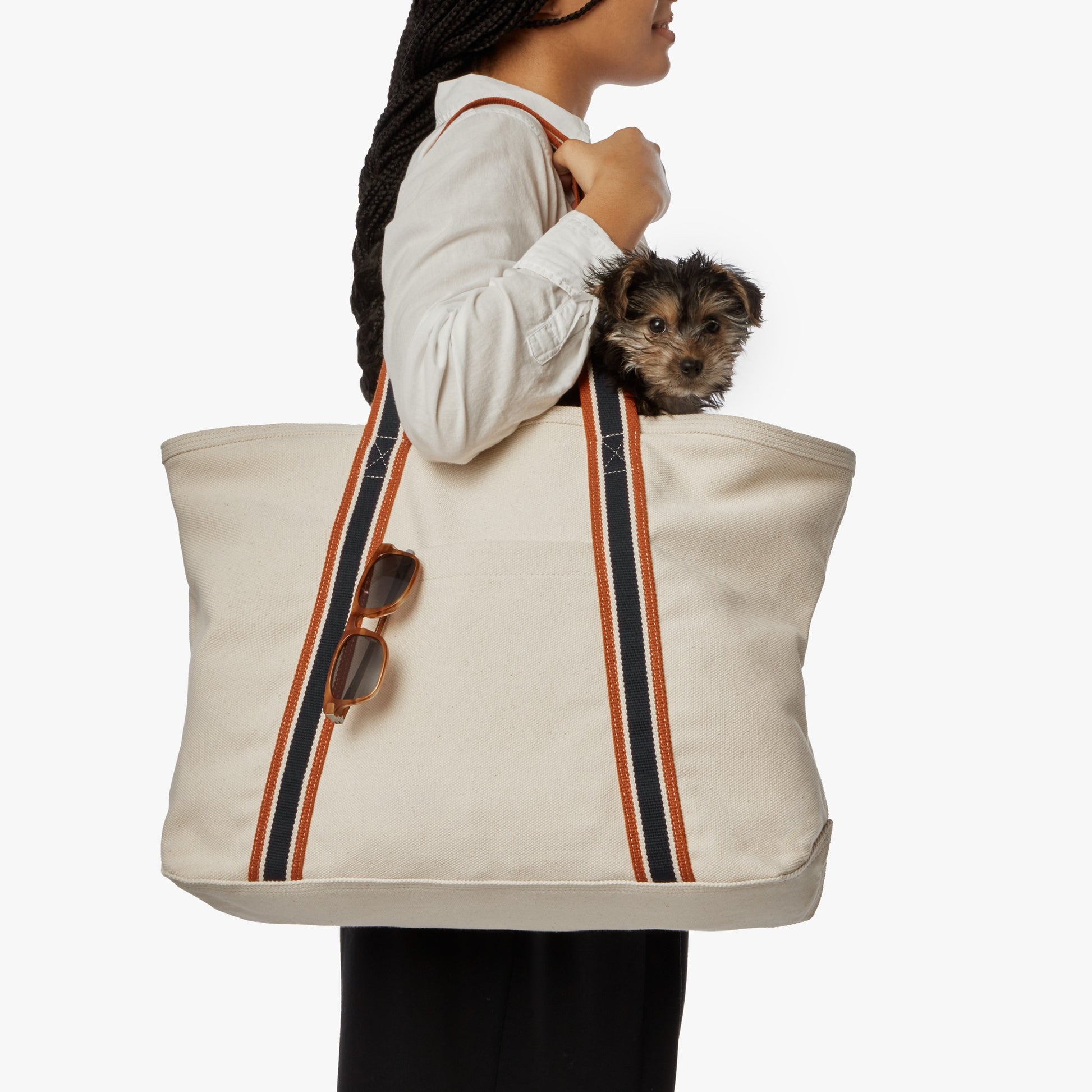 Large Easy Canvas Tote - Natural