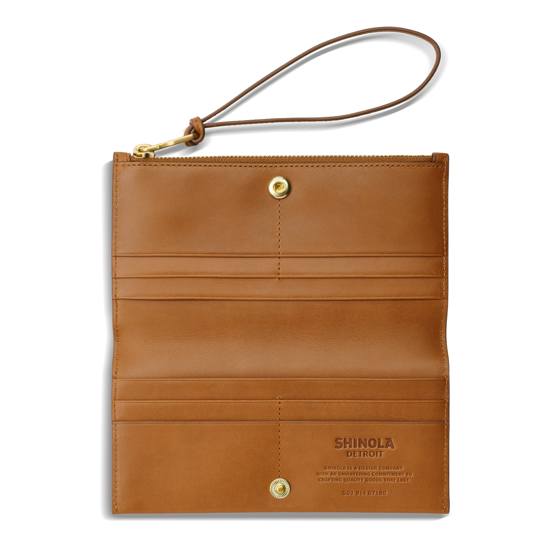 Wristlet Wallet - Tan