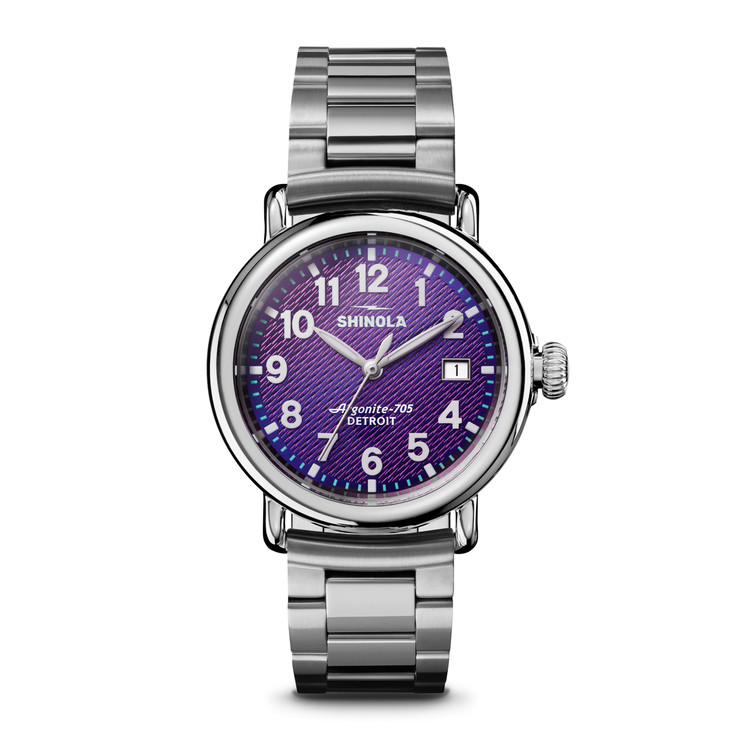 Runwell Watch - Silicone Purple