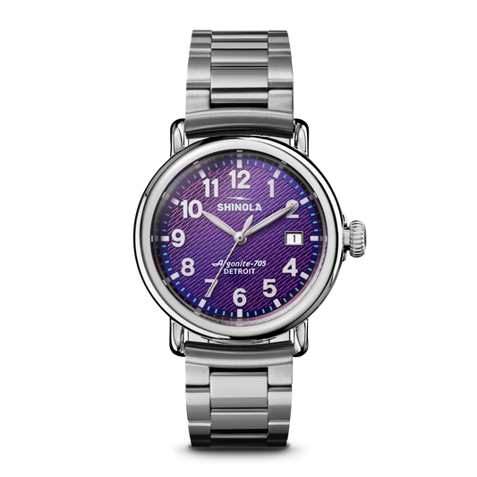 Runwell Watch - Silicon Purple