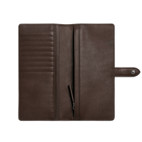 Continental Snap Wallet - Espresso