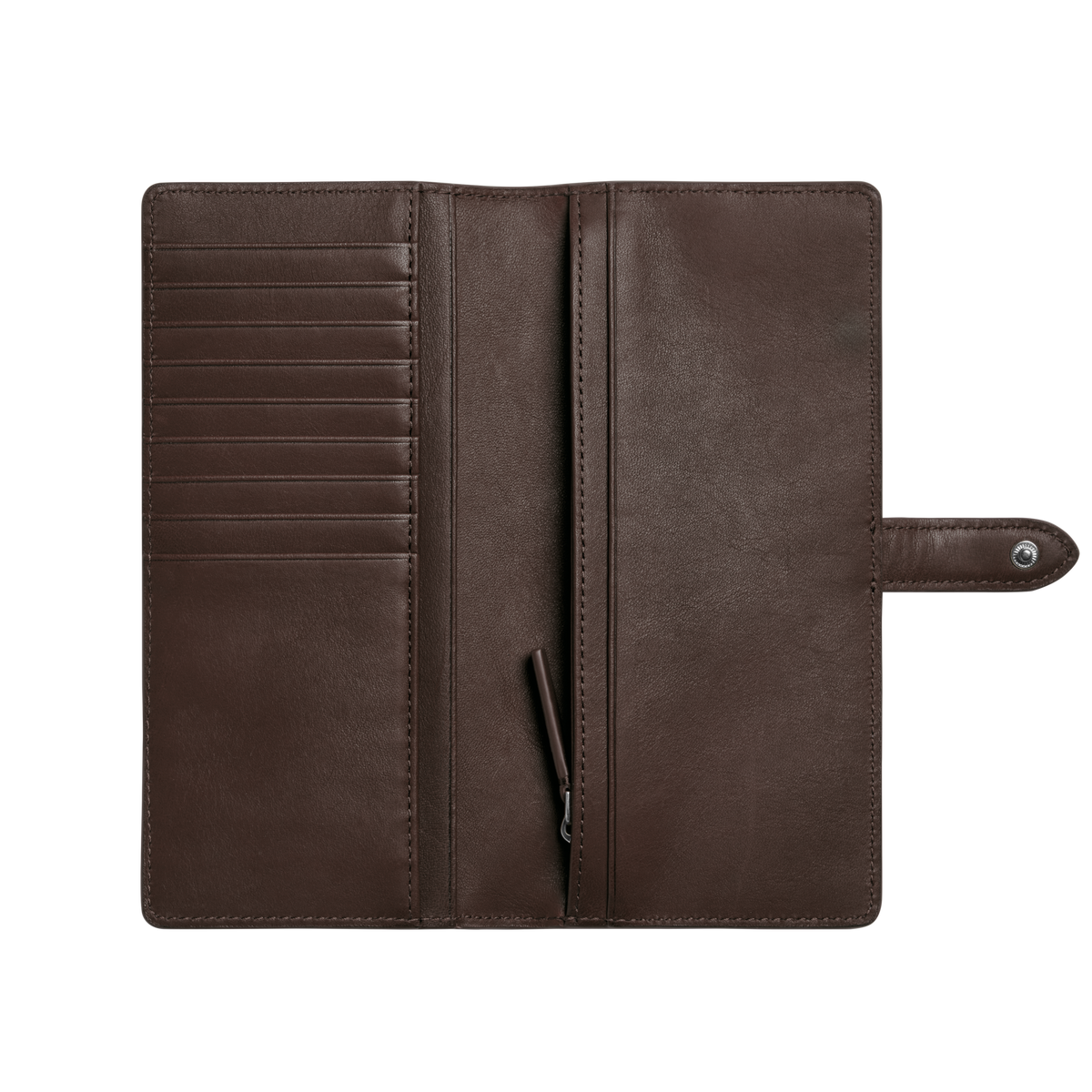 Continental Snap Wallet - Espresso