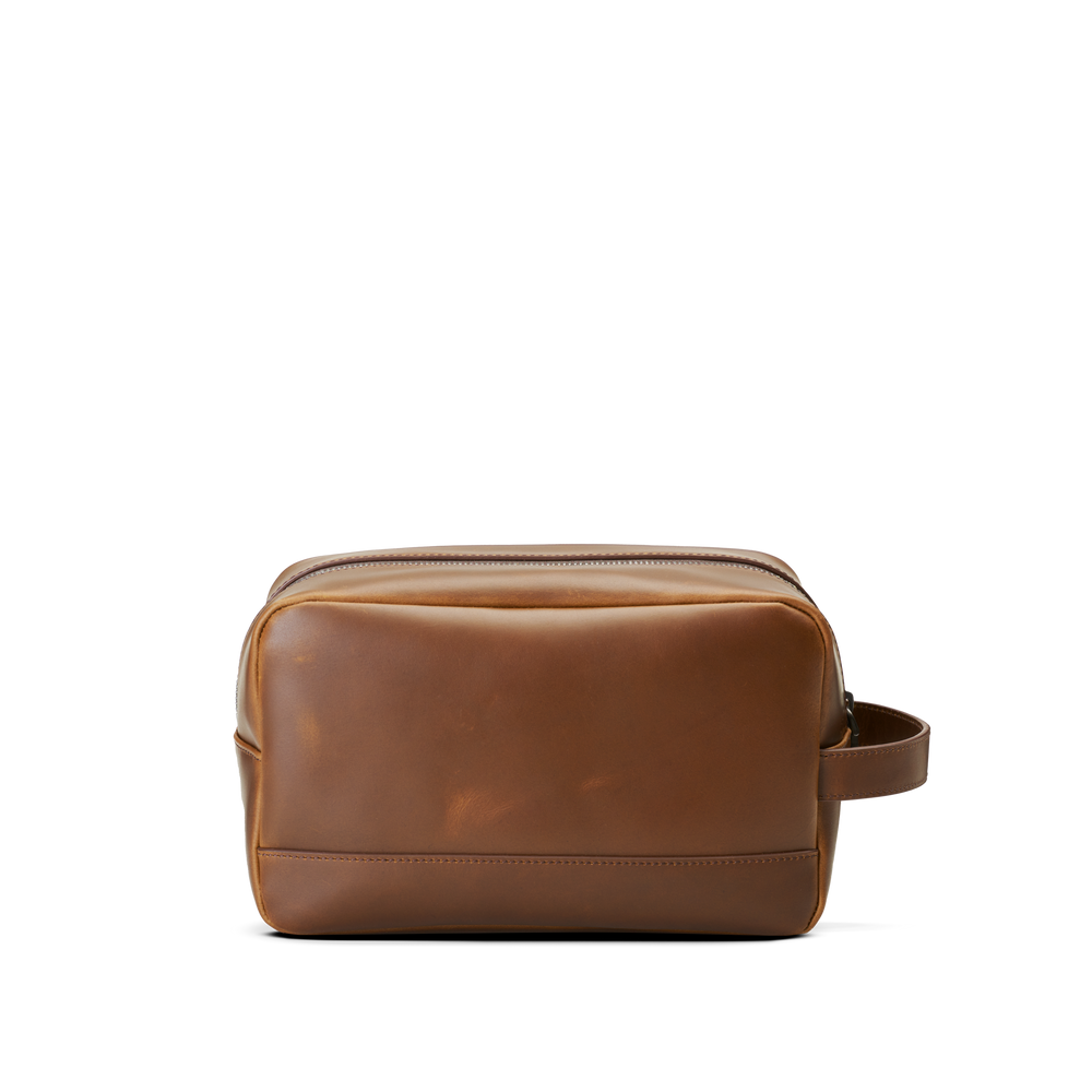 Zip Travel Kit - Medium Brown