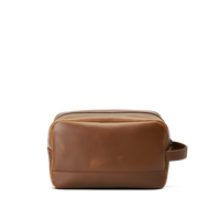 Zip Travel Kit - Medium Brown