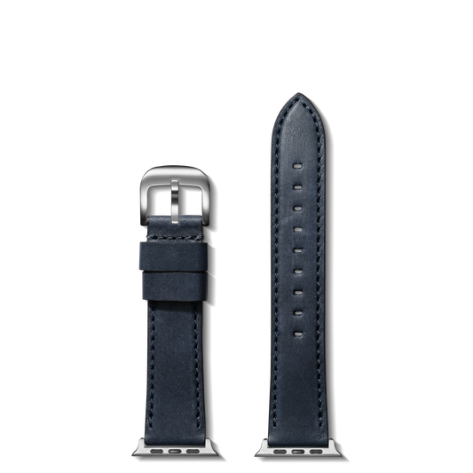 Strap: 20/18 Blarney, SW RR Classic, Silver - Navy