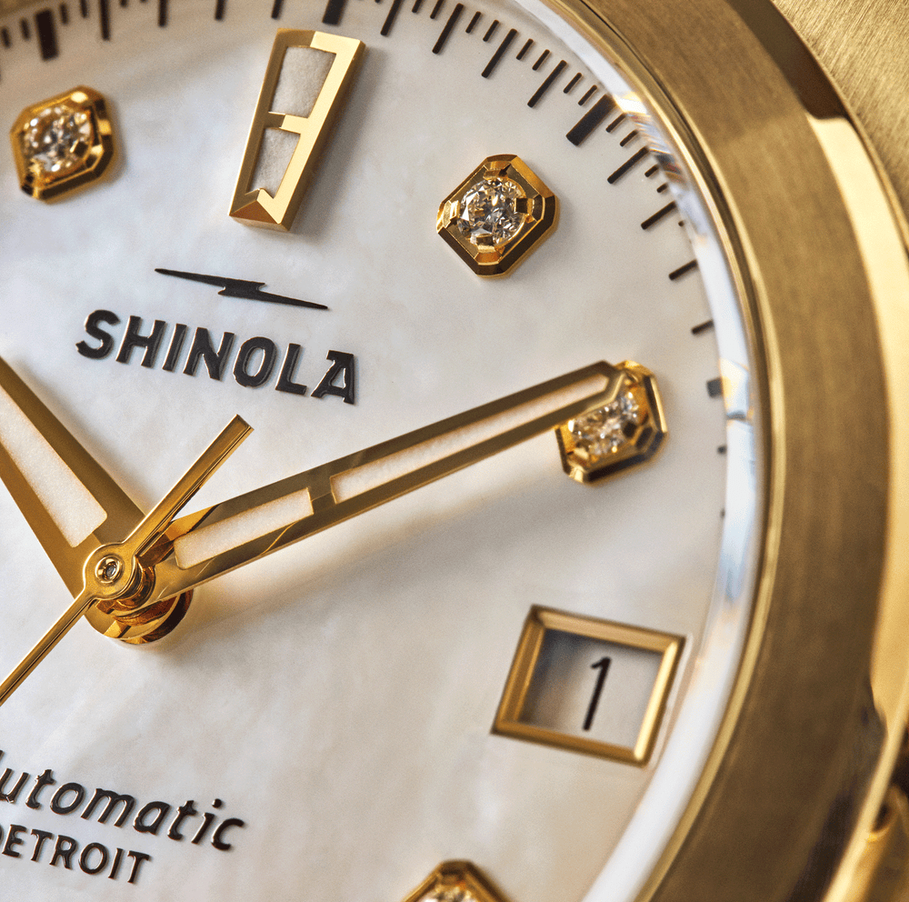 Circadian Monster Automatic Watch - Mother of Pearl Diamond