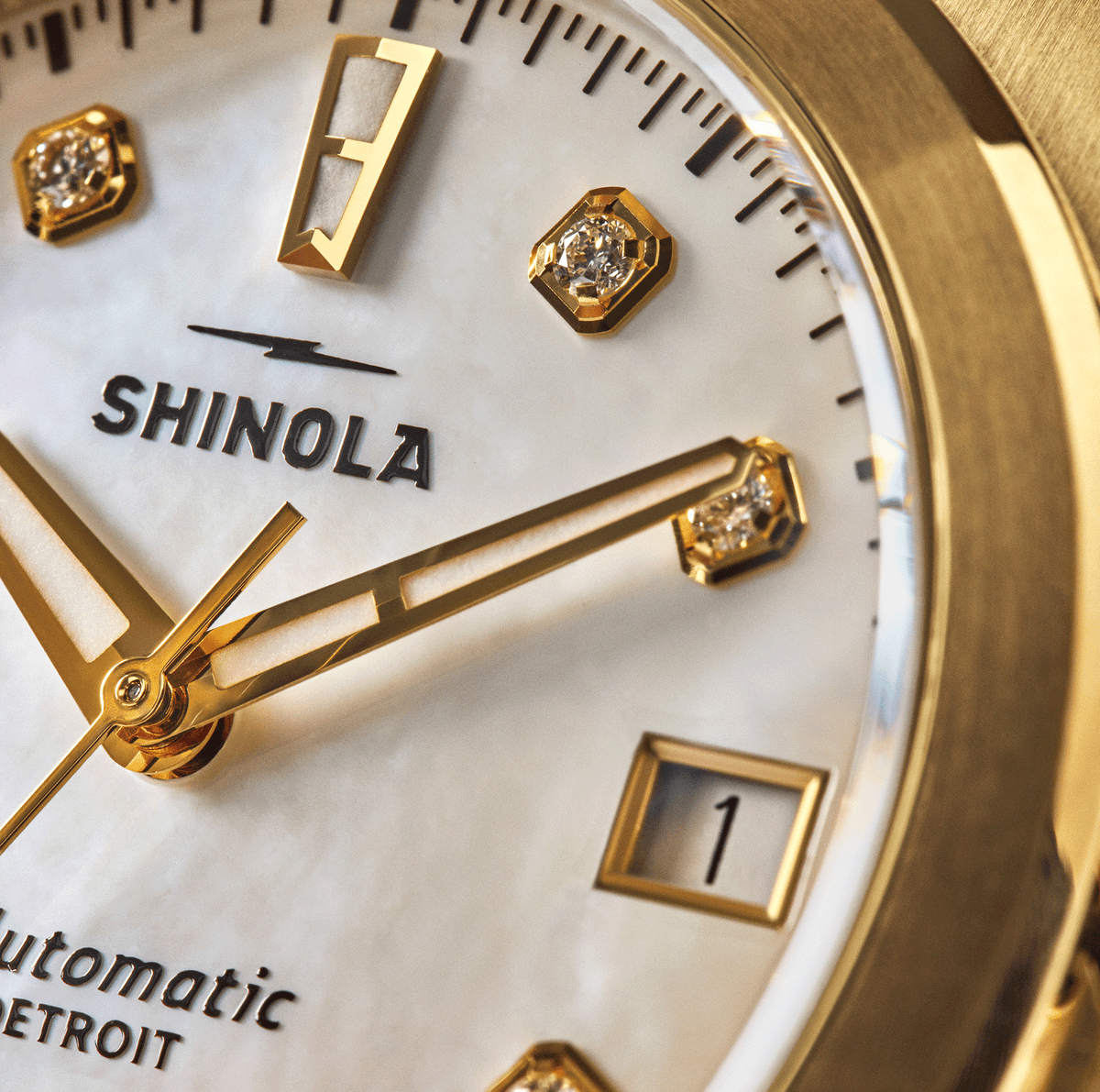 Circadian Monster Automatic Watch - Mother of Pearl Diamond