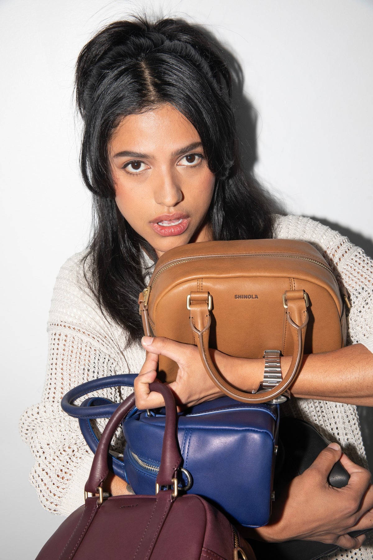 Mini Runwell Satchel - Tan