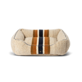 Kuddle Dog Bed - Stripe Oat