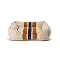 Kuddle Dog Bed - Stripe Oat