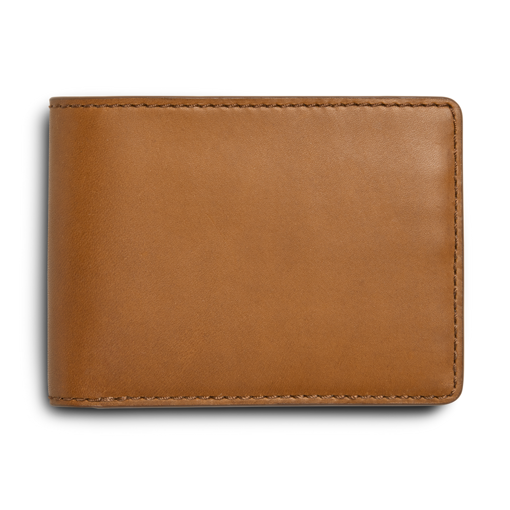 Slim Bifold Wallet - Tan