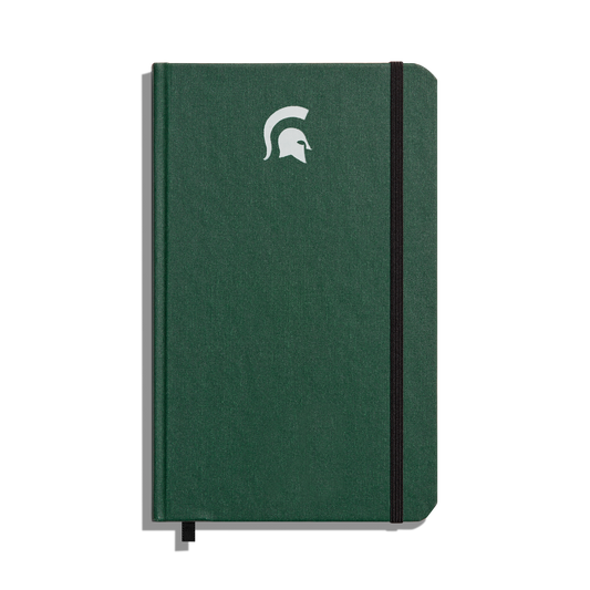 Medium Hard Ruled Journal - Forest